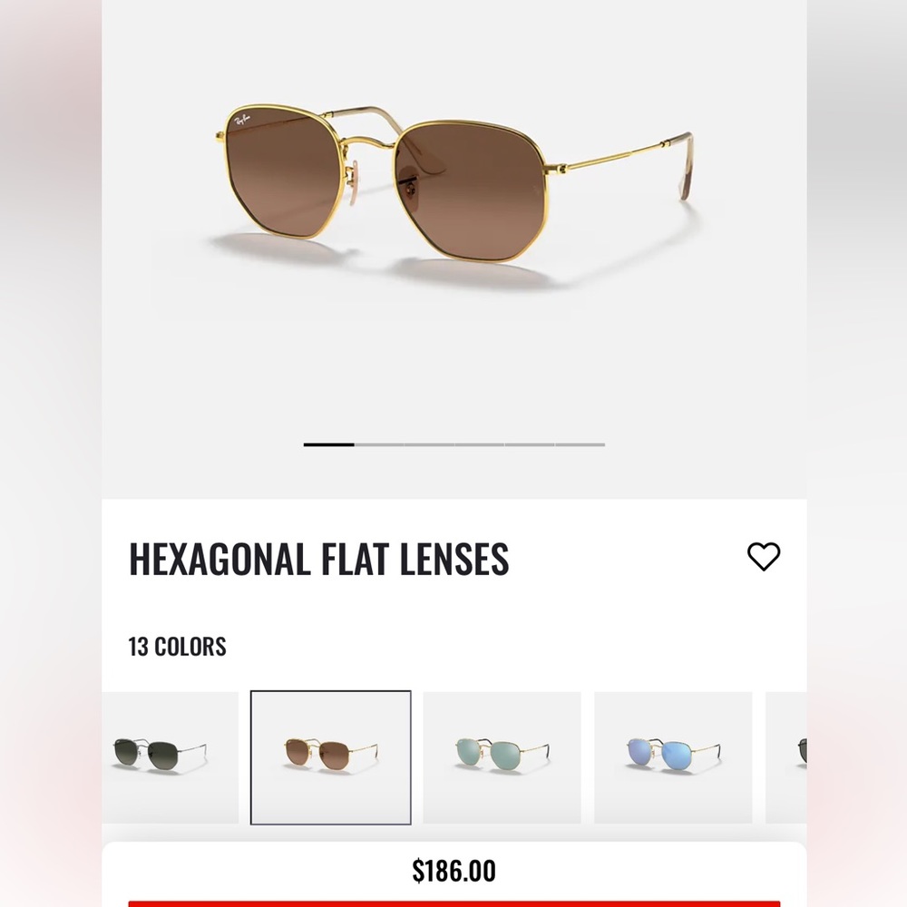 Ray Ban Hexagonal Flat Lenses